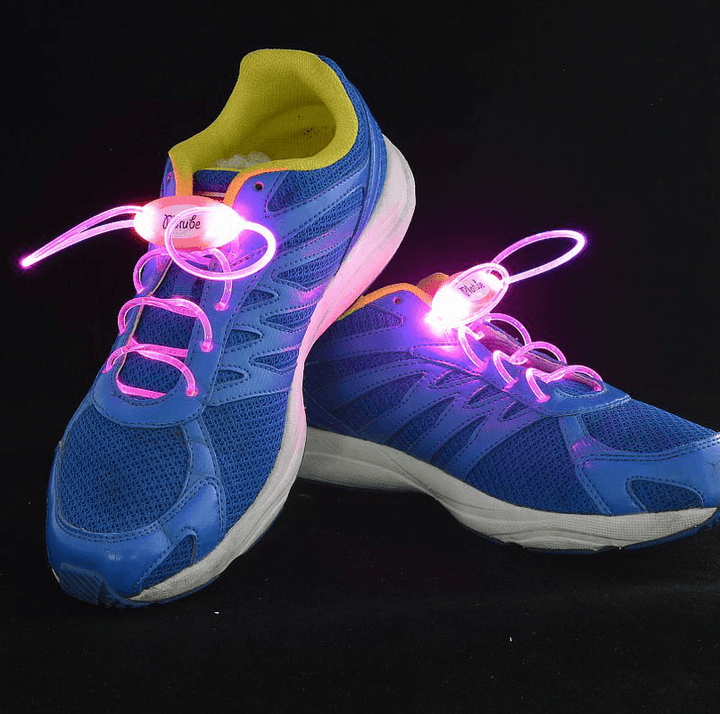 4Th Generation LED Glowing Shoelaces Flash Shoelaces Shoe Strap Outdoor Dance Party Supplies