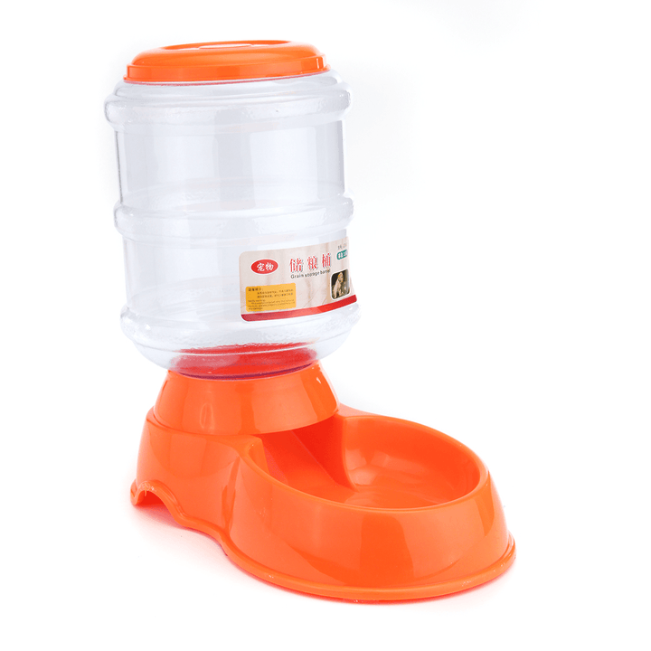 3.5L Automatic Pet Water Food Dispenser Dog Cat Large Feeder Pet Bowl