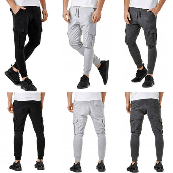 Men'S Leisure Sports Fitness Training Trousers