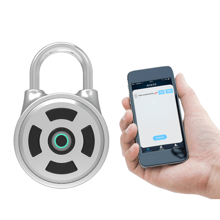 APP Intelligent Password Lock Android Ios APP Unlock Anti-Theft Security Combination Padlock Indoor