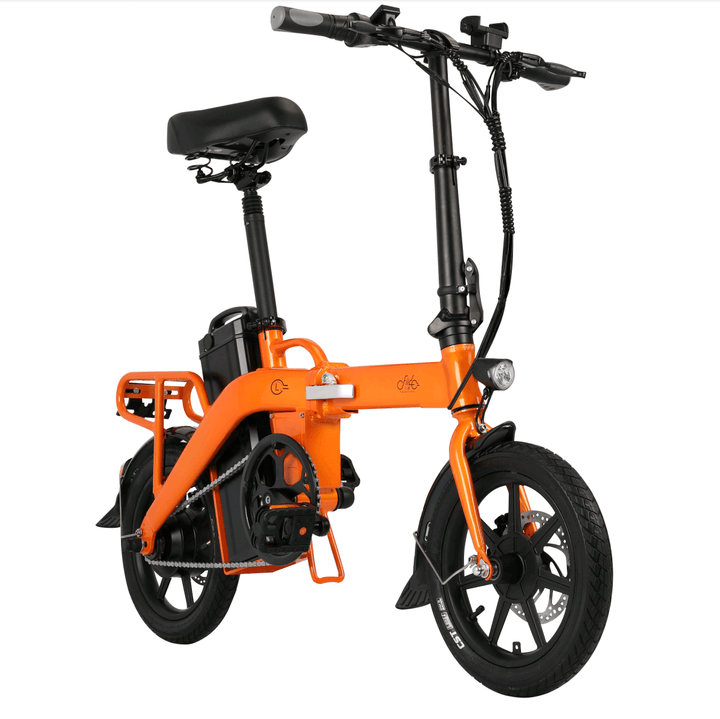 FIIDO L3 Flagship Version 48V 350W 14.5Ah/23.2Ah Folding Electric Moped Bike 14 Inch 25Km/H Top Speed 3 Gear Power Boost Electric Bicycle Electric Bike