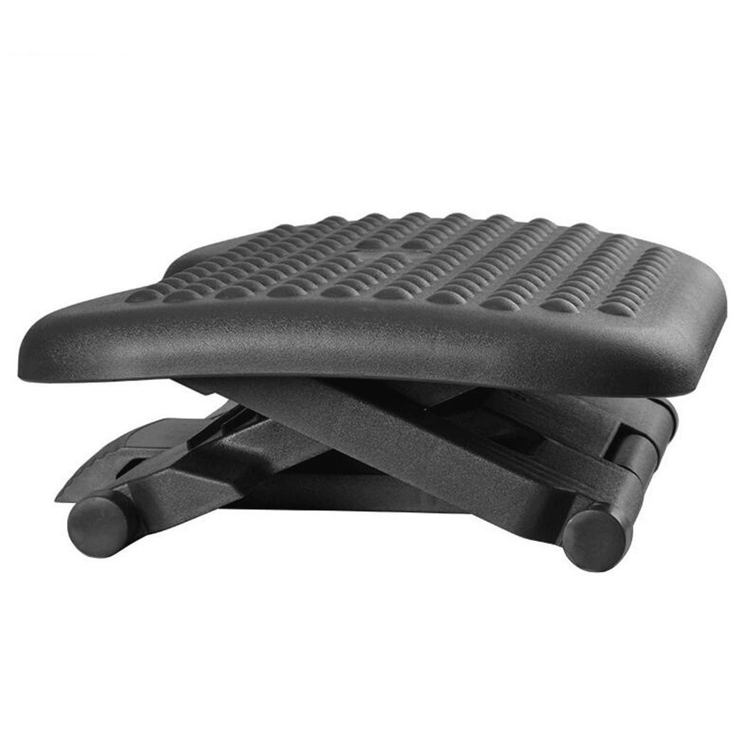 Adjustable Tilting Footrest under Desk Ergonomic Office Foot Rest Pad Footstool Foot Pegs