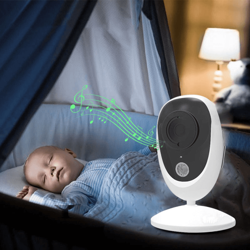 Wifi Baby Monitor with Camera Video Baby Sleeping Nanny Audio Night Vision Home Security Babyphone Camera