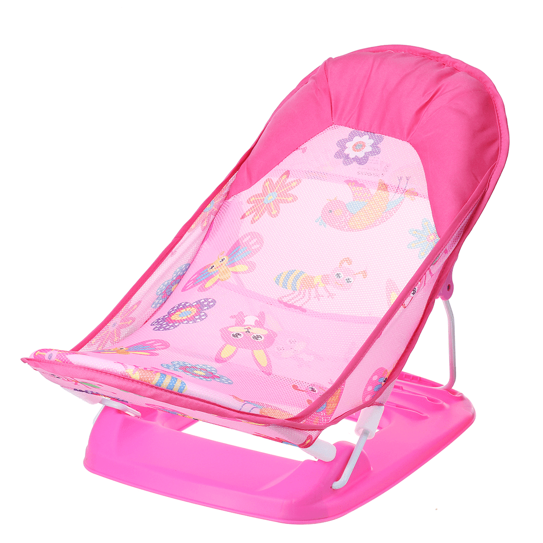 Baby Swing Seat Folding Portable Baby Bath Shower Chair for 0~12 Month Baby