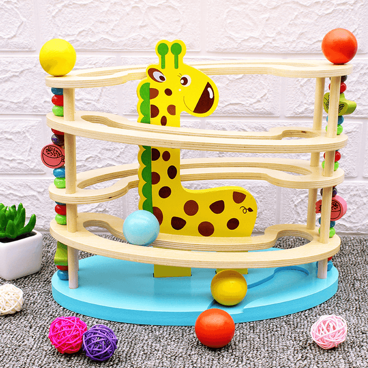 Parent-Child Interactive Leisure Tabletop Ball-And-Ball Building Block Game