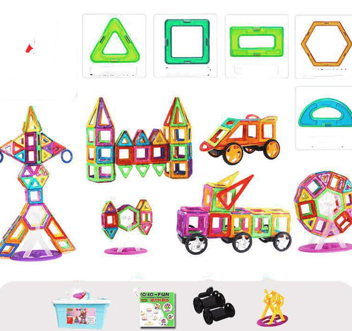 Lifting Magnetic Piece Building Blocks Children'S Toys