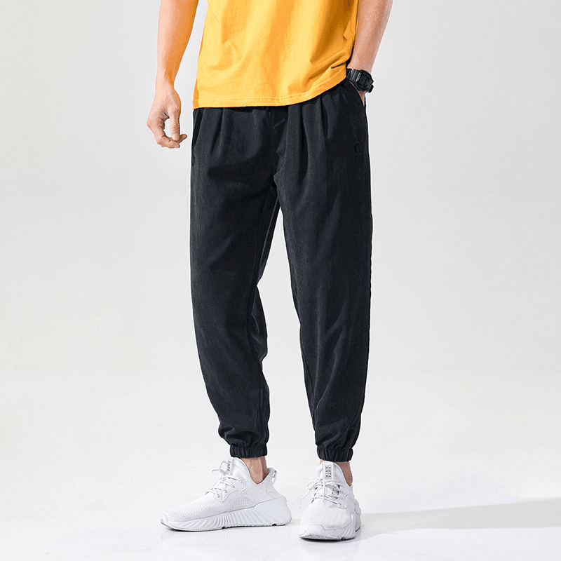 Summer Thin Loose Trousers Men'S Casual Trousers