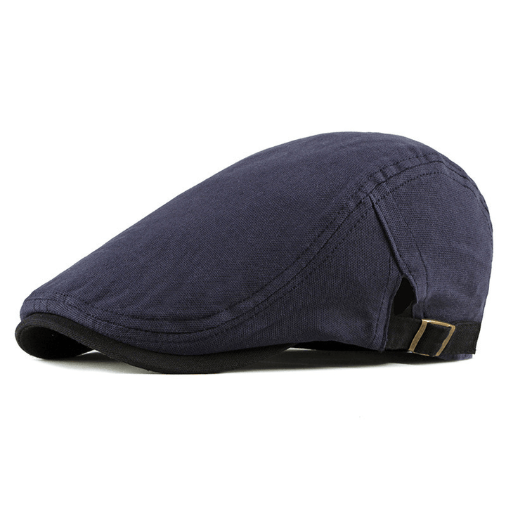 Thin Light Board Beret Hat Men'S Casual