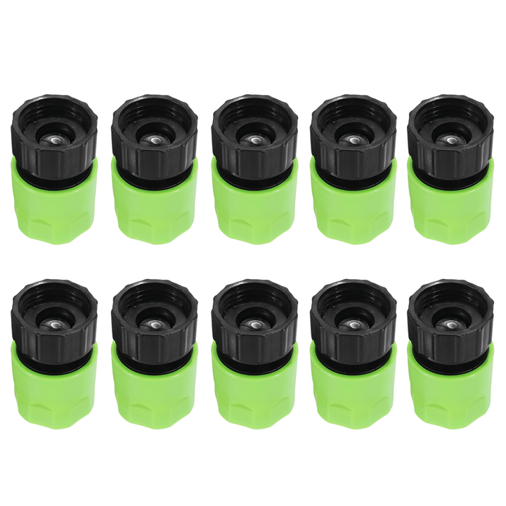 10Pcs/Set 3/4'' Female Hose Quick Connector Garden Water Quick Coupling Irrigation Pipe Fitting Drip Connect Adapter - MRSLM