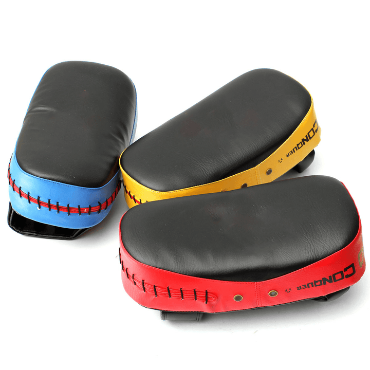 1 Pcs Boxing Hand Target PVC Leather MMA Martial Thai Kick Pad Focus Punch Pads Sparring Boxing Bags