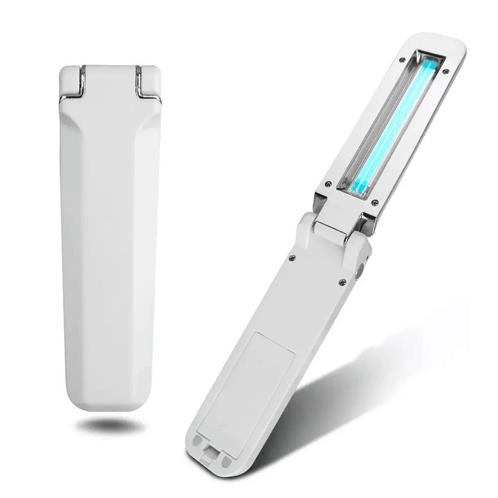 UVC Handheld Folding USB Sterilization Sterilize Germicidal Flashlight Ultraviolet Lamp Home Travel Lamp