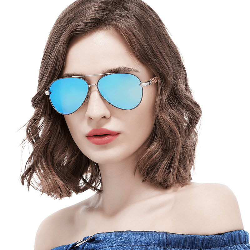 Women Summer Outdoor Luxury UV400 Polarized Sunglasses