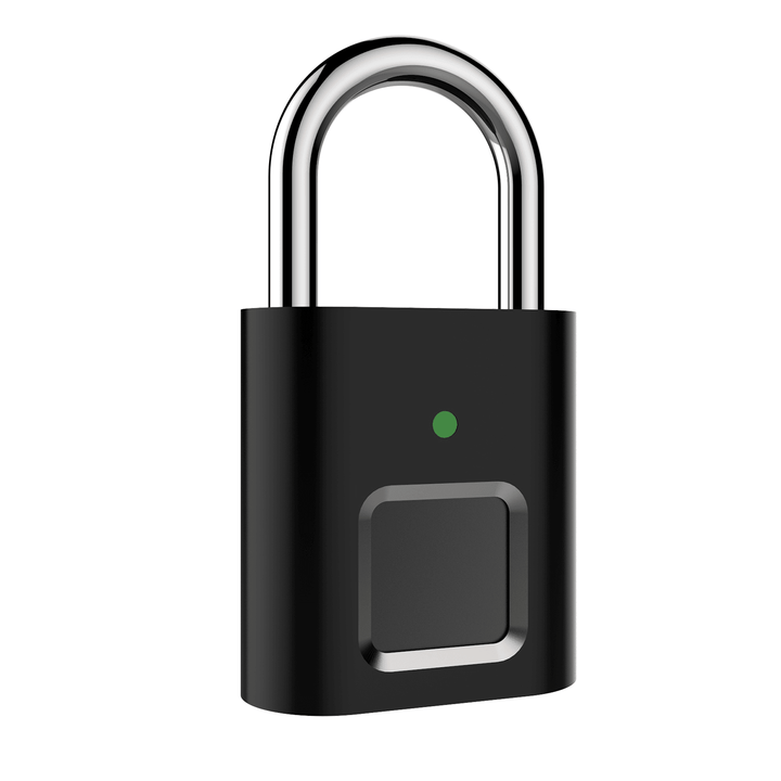 Anytek Smart Fingerprint Lock Security Keyless Padlock for Door Box Bag USB Charging