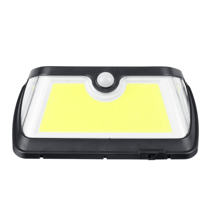 163 COB LED Solar Light Motion Sensor PIR Light Waterproof Safety Outdoor Garden Household Accessories