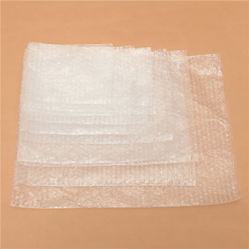 20Pcs Clear Shakeproof Recyclable Small Packing Pouches Poly Bubble Wrap Bags