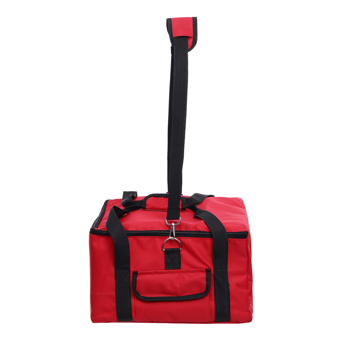 Thermal Insulated Lunch Bag Outdoor Camping Traveling Picnic Bag Food Storage Bag Pizza Delivery Bag