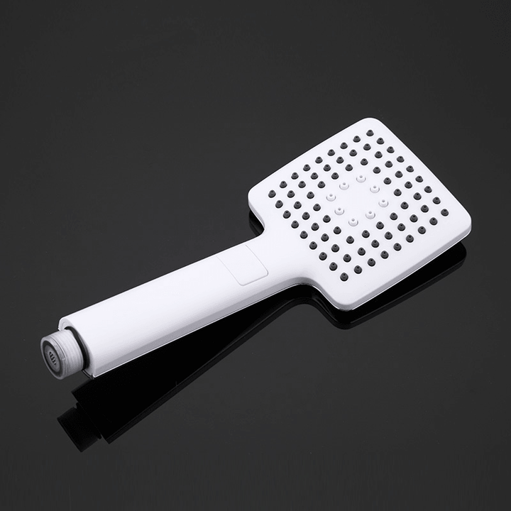 GAPPO G27 Handheld Square Shape Bathroom Asjuatable 3 Ways SPA ABS Chrome Plated Water Saving Shower Head