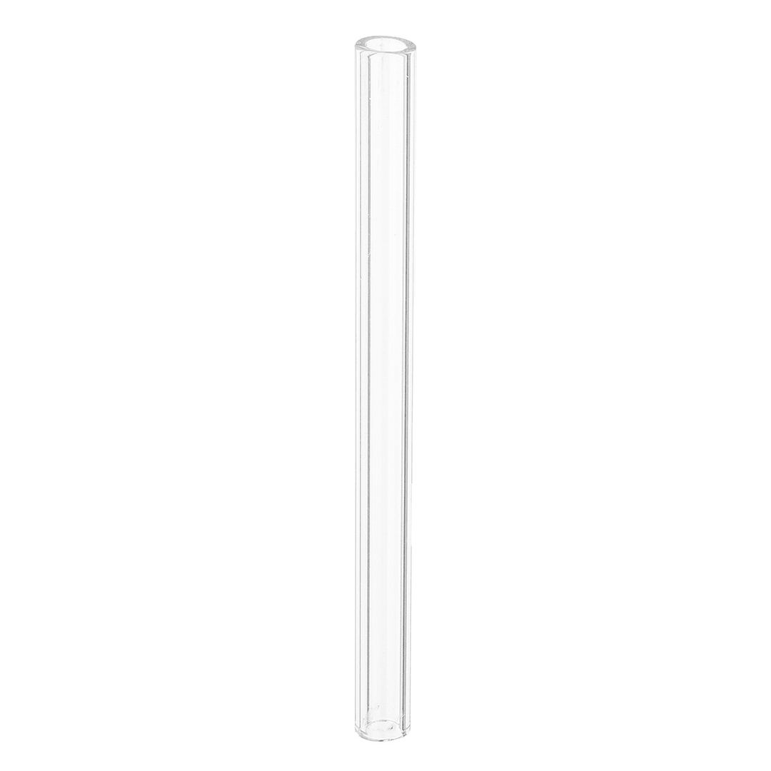 10Pcs Length 100Mm OD 7Mm 2Mm Thick Wall Borosilicate Glass Blowing Tube Lab Factory School Home