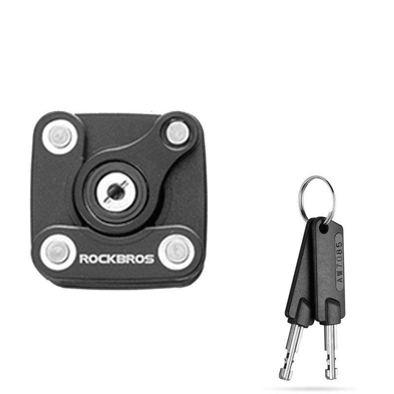 ROCKBROS Mini Bicycle anti Theft Chain Cube Lock Folding Lock Sport Outdoor Cycling Bike Locks