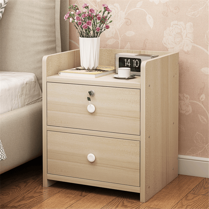 Simple Bedside Tables Multi Functional Lockers Drawers Side Table Bedroom Nightstand Home Furniture