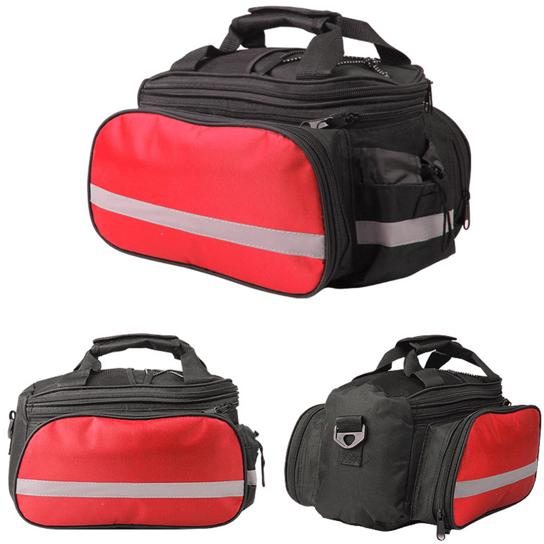 27L Bicycle Riding Package Large Capacity Waterproof Reflective Strips Outdoor Riding Bag