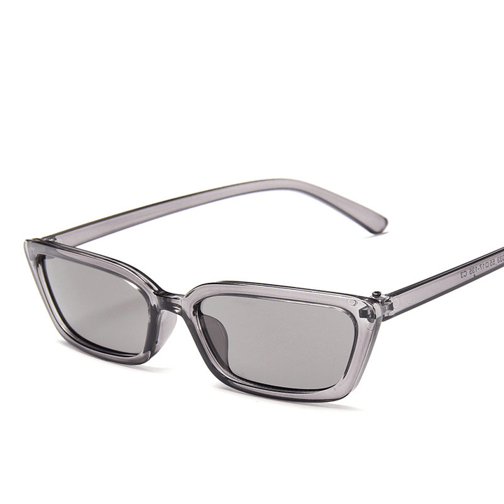 Narrow Frame Sunglasses Two-Tone Sunglasses