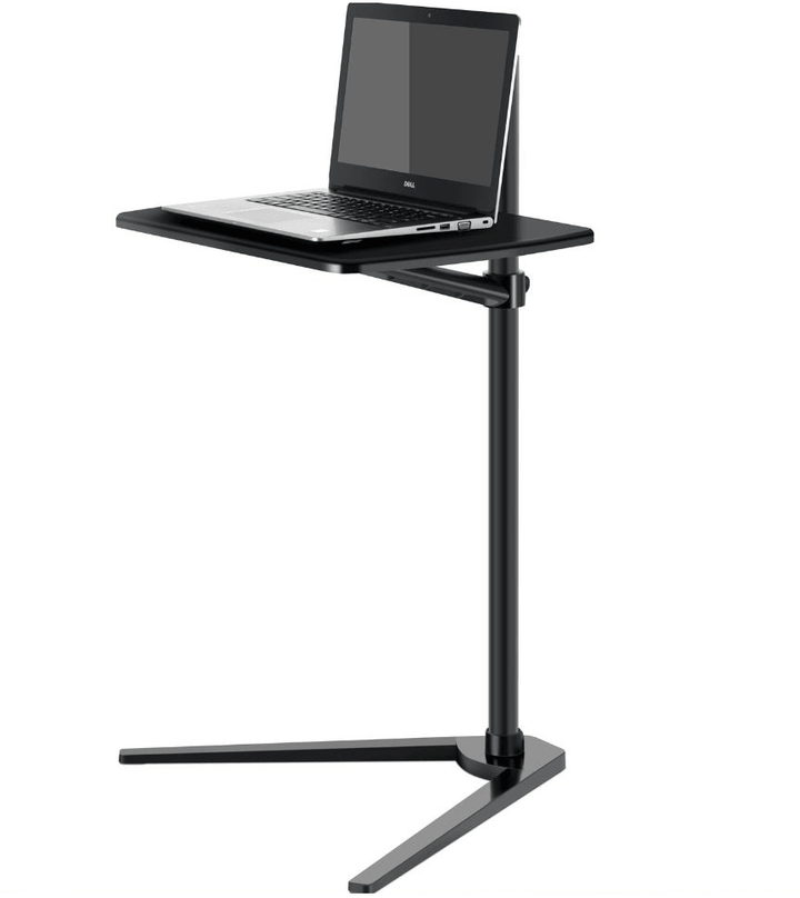 Movable UP-8T Aluminum 7-20 Inch Laptop Floor Stand Height Adjustable Bedside Lapdesk Sofa Desk for Tablet PC Laptop Tea Table