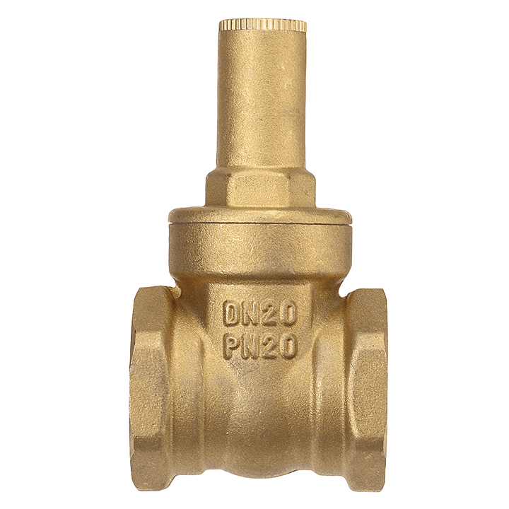 TMOK 1/2" 3/4" 1" Brass Gate Valve Female Anti-Theft Key Lock Water Oil Gas Security Gate Valve