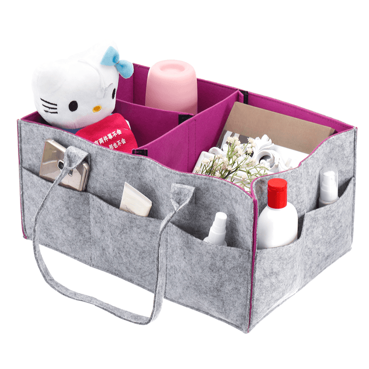 Large Baby Diaper Organizer Caddy Changing Nappy Kids Storage Carrier Hand Bag