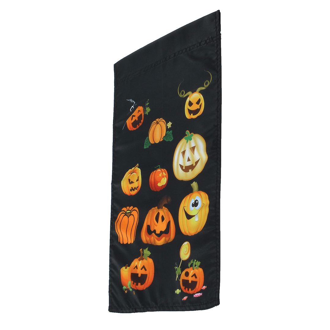 30X45Cm Halloween Polyester Cute Pumpkins Flag Garden Holiday Decoration