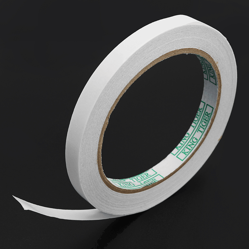 5Pcs 1Cmx20M Double Sided Tape Oily Adhesive High Temperature Resistant Tape