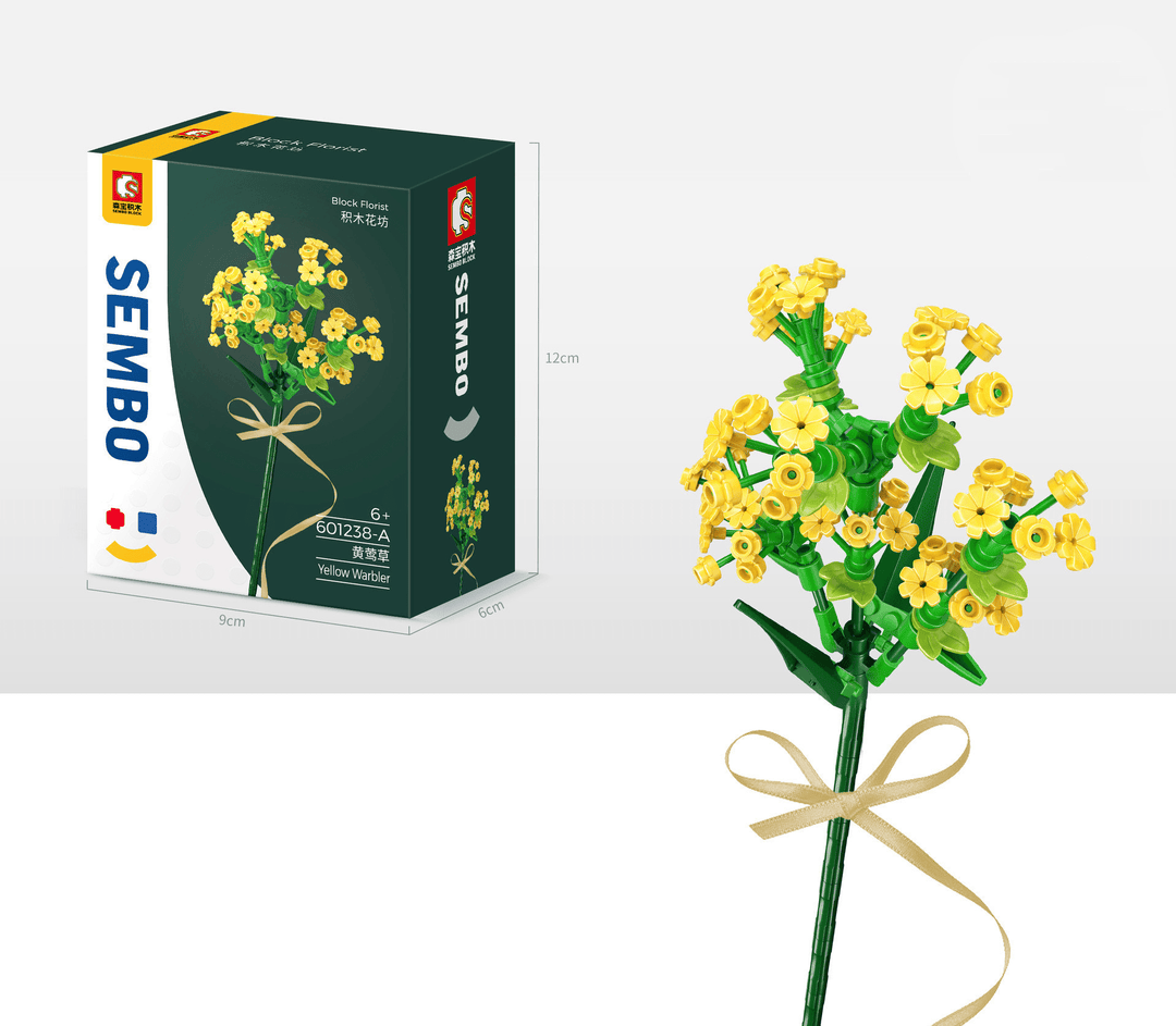 Bouquet Assembled Puzzle Building Block Toy