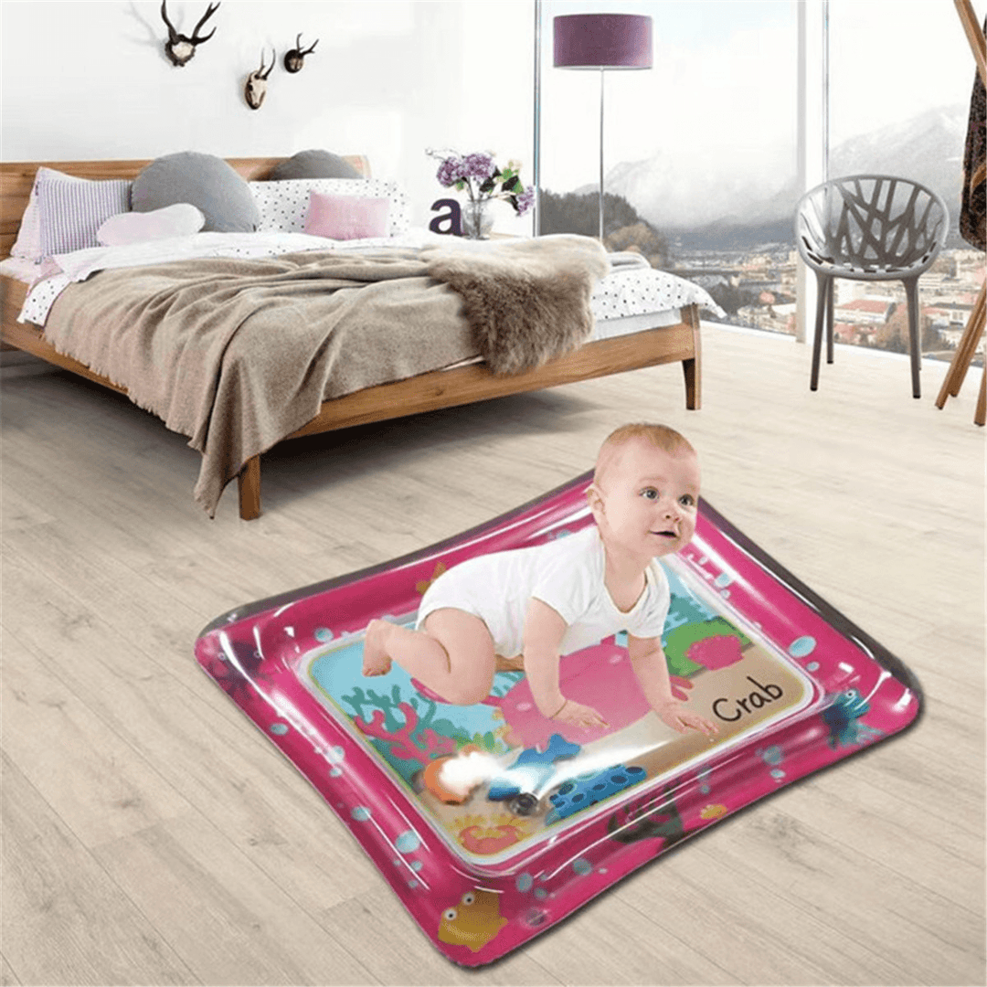 Baby Summer Water Mat Safety Inflatable Cushion Ice Mat Early Education Toys Kids Water Play Mats