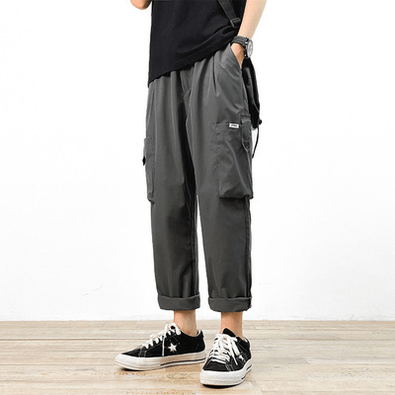 Men'S Loose Casual Thin Straight Leg Pants