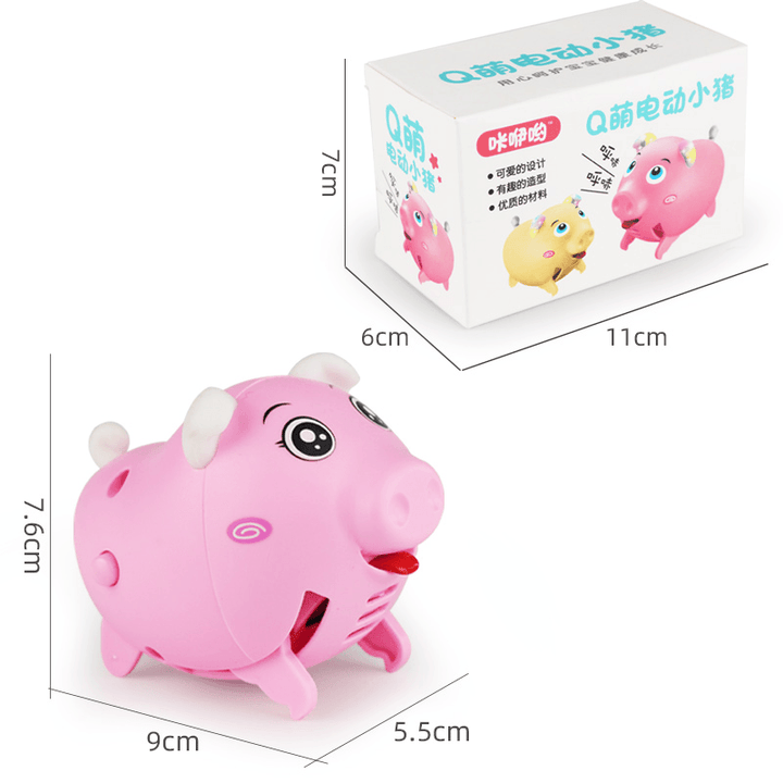 Children'S Toys Can Hear the Sound-Controlled Crawling and Dancing Piggy That Can Blow and Run