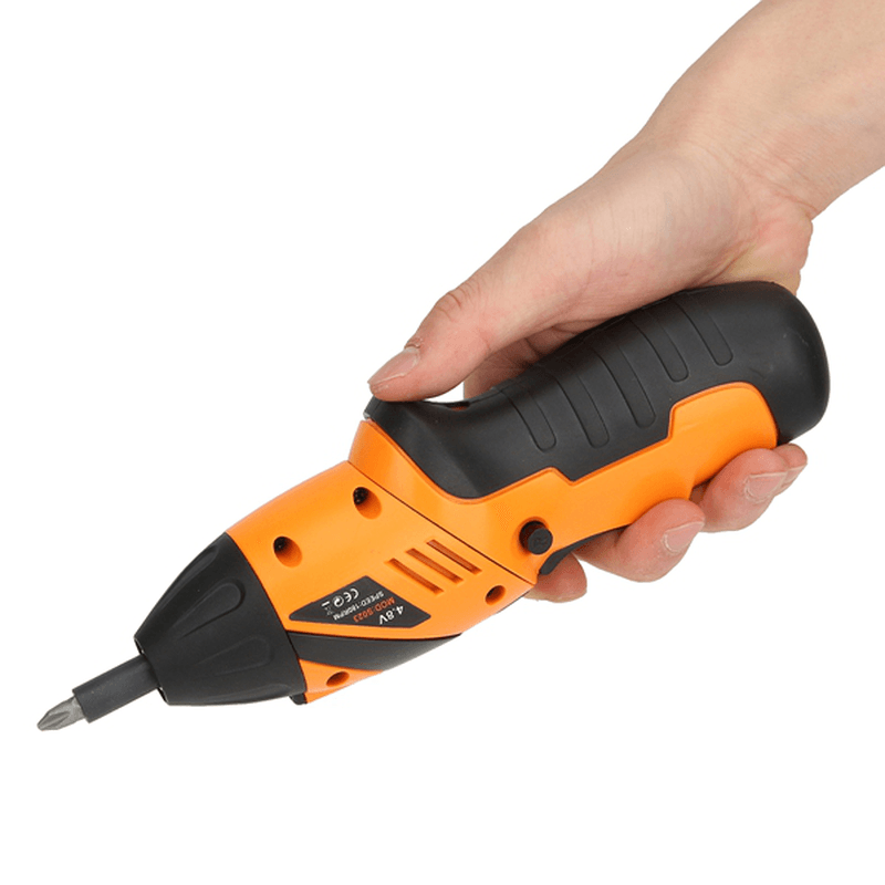 DCTOOLS 45 in 1 Non-Slip Electric Drill Cordless Screwdriver Foldable with US Charger