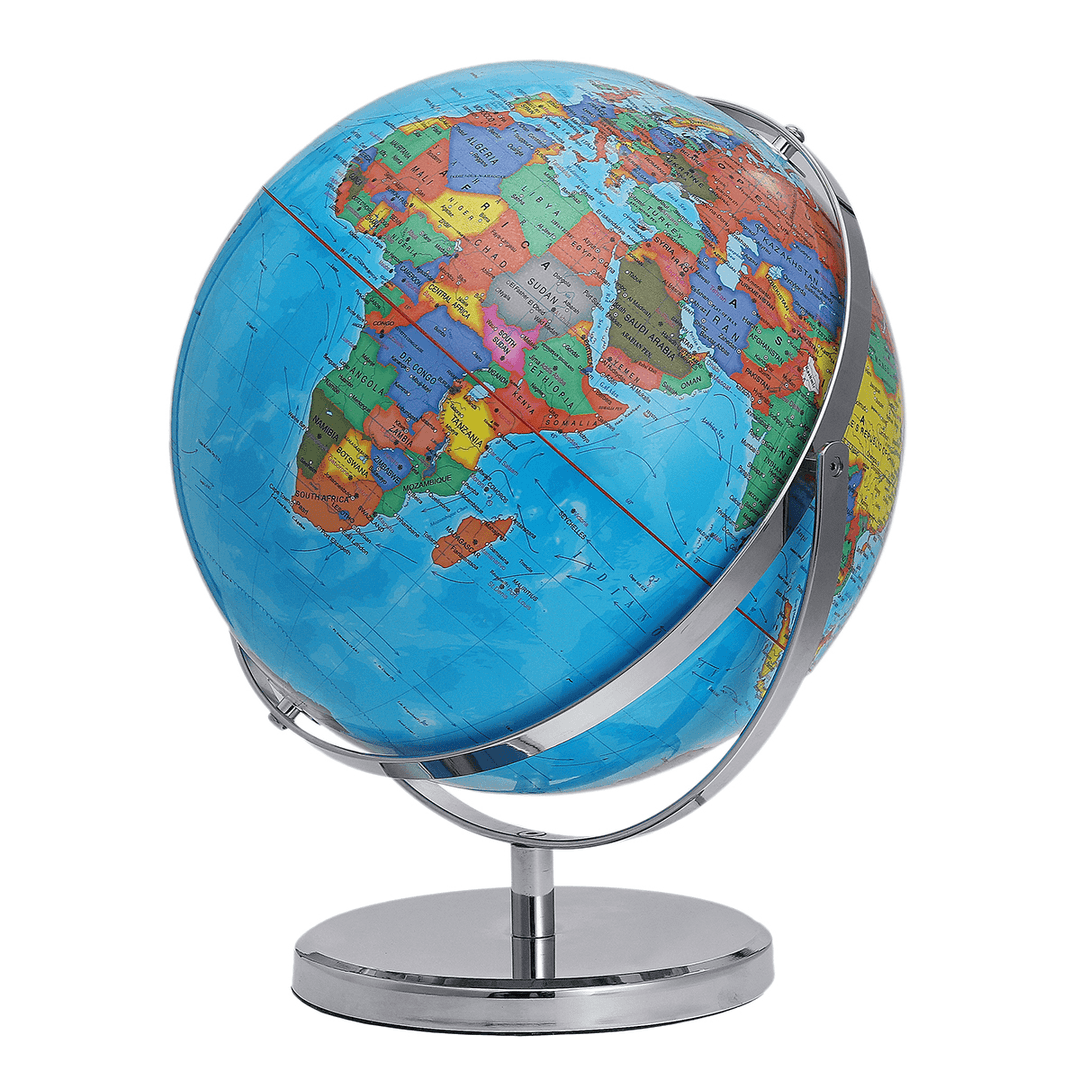 12Inch World Globe Students Teachers Geography Learning Desktop Earth