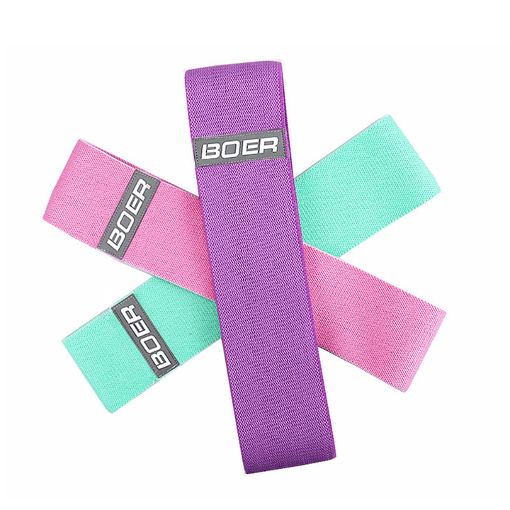 3Pcs/Set Home Fitness Resistance Bands Sport Gymnastics Training Body Shaping Yoga Belt