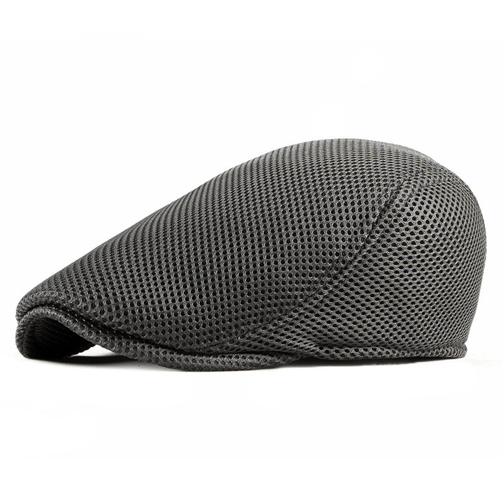 Hollow Mesh Men'S Fashion Light Board Simple Cap