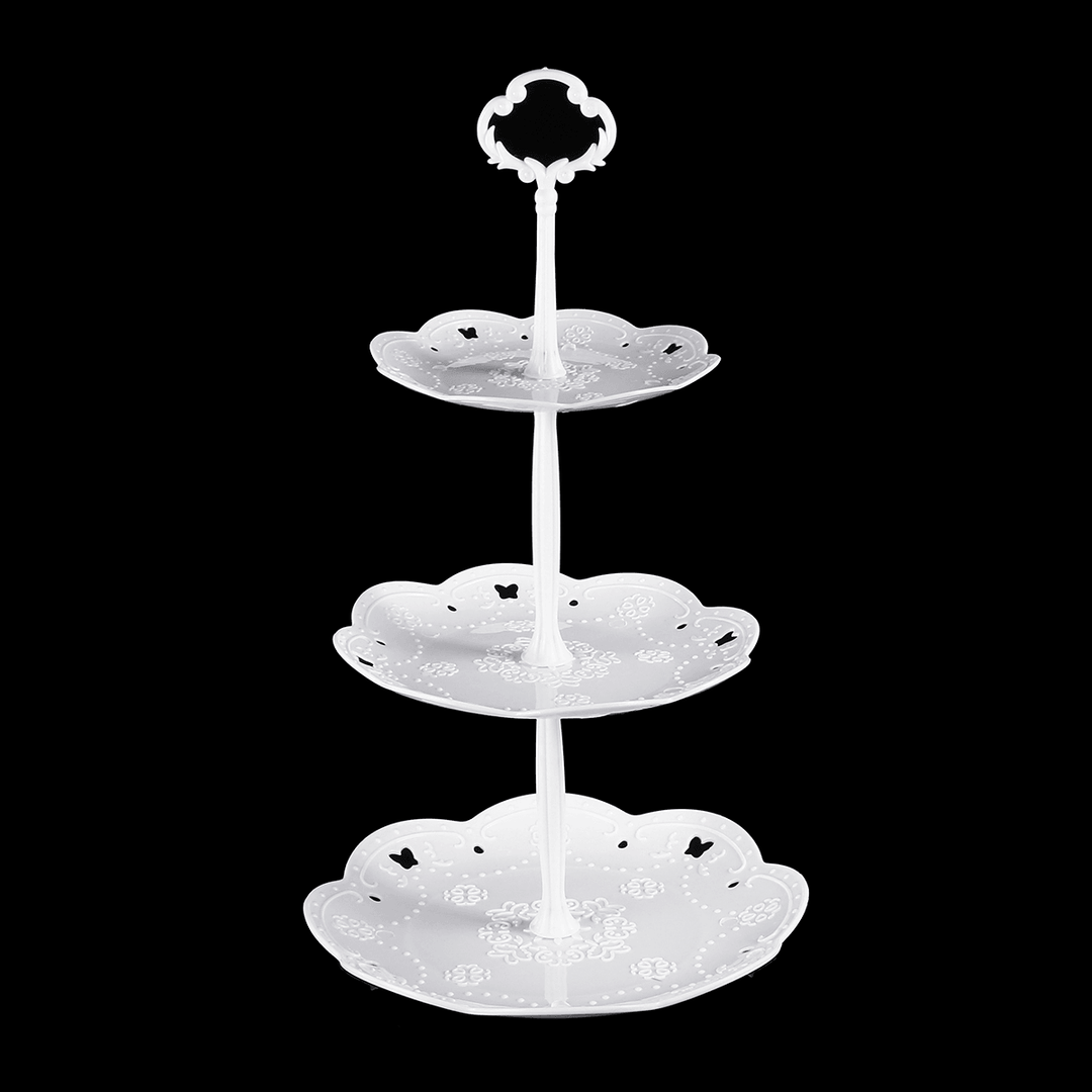 2/3 Tier Cake Stand Cupcake Stand Tower Dessert Stand Pastry Serving Platter - MRSLM