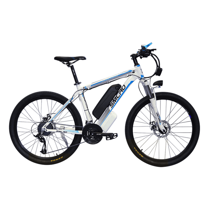 SMLRO C6 48V 13Ah 1000W 26In Electric Moped Bicycle Electric Bike 35Km/H Max Speed 60Km Max Range E Bike - MRSLM