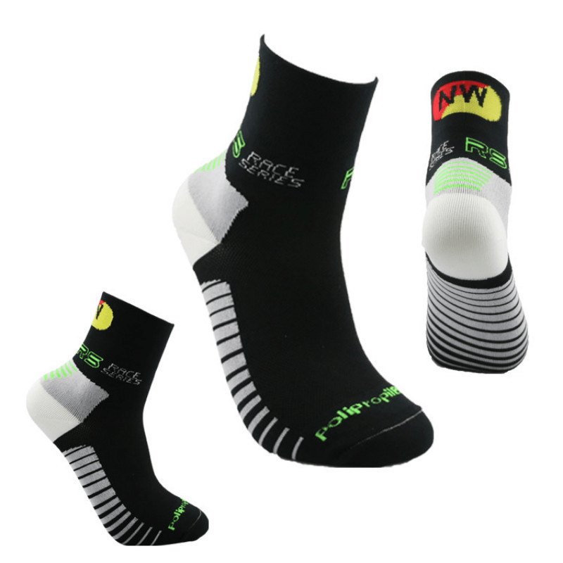 Professional Competition Cycling Socks Quick Drying and Perspiration