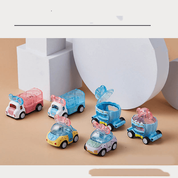 Creative Mini Alloy Cartoon Toy Car