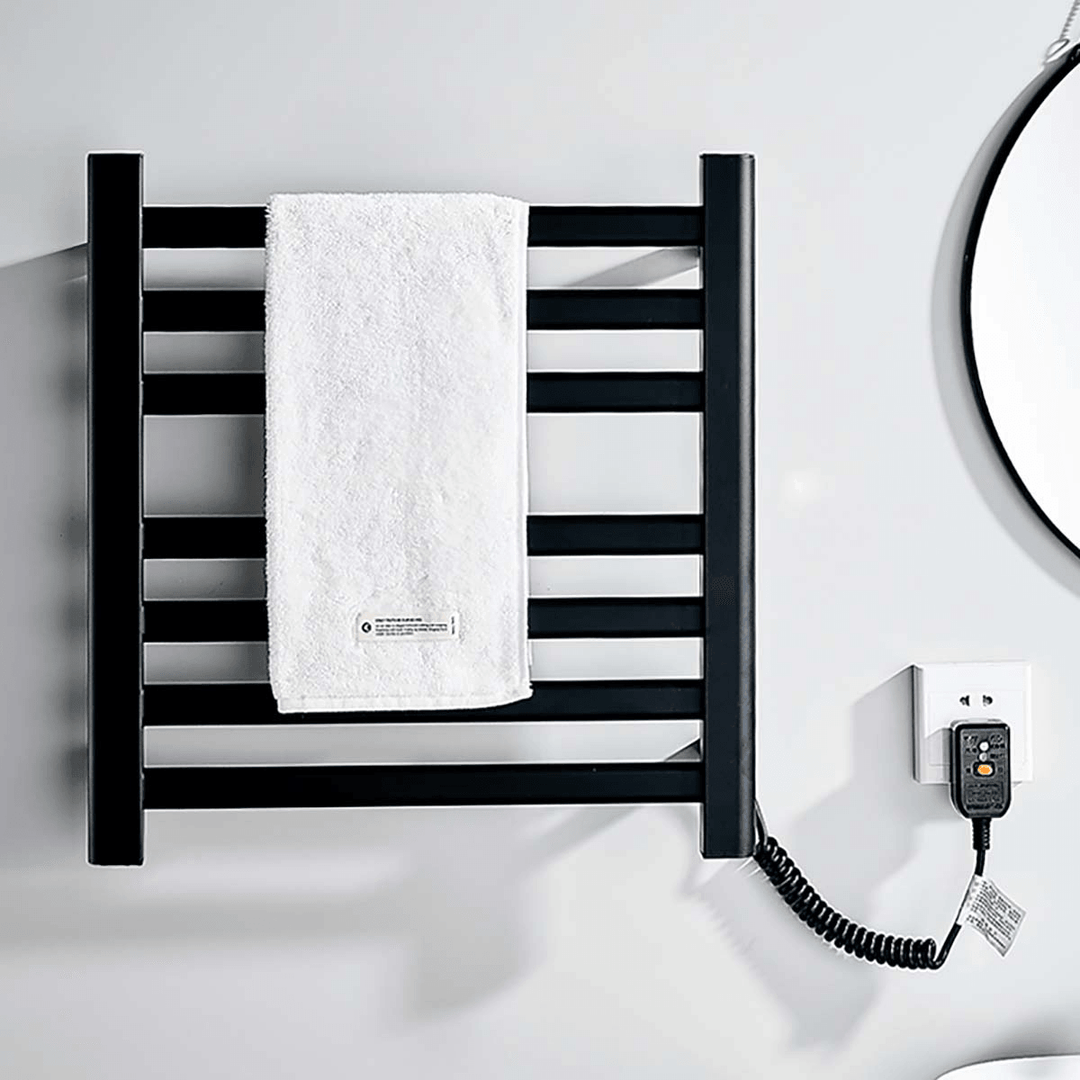 180W Electric Heating Towel Shelf Rack Heating Household Towel Rack Warm Towel Shelf