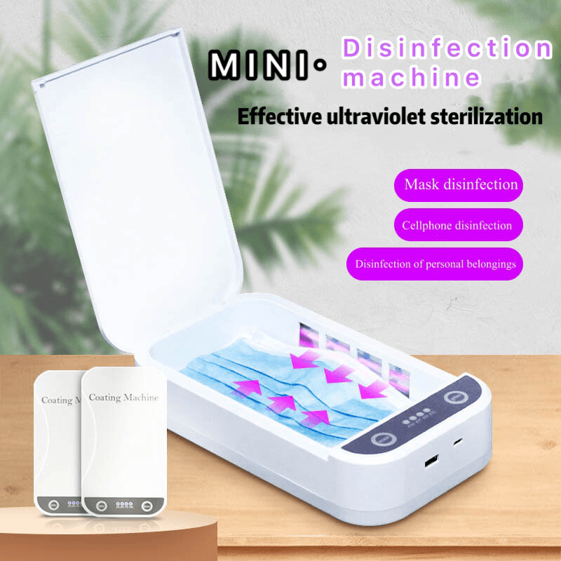 Mobile Phone USB Uv-Ultraviolet Light Sterilizer Disinfection Storage Box Home