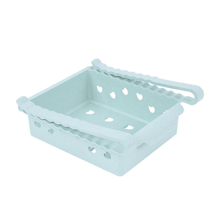 2L Refrigerator Storage Rack Food Organizer Shelf Box Pull-Out Drawer Holder Camping Picnic - MRSLM