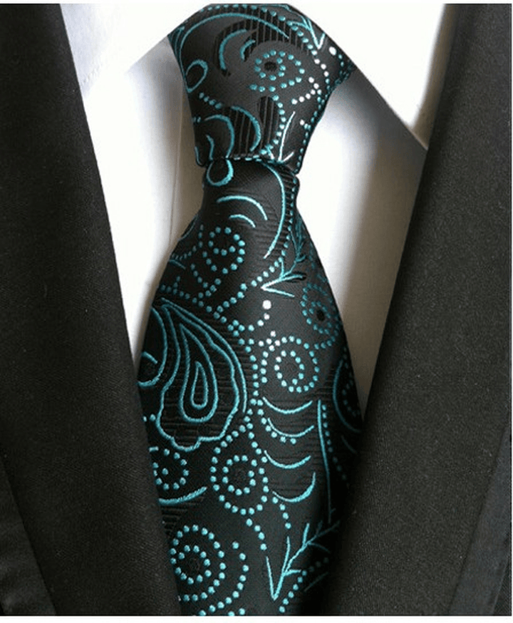 Men S Tie 8Cm Business Gentleman British Formal Wear