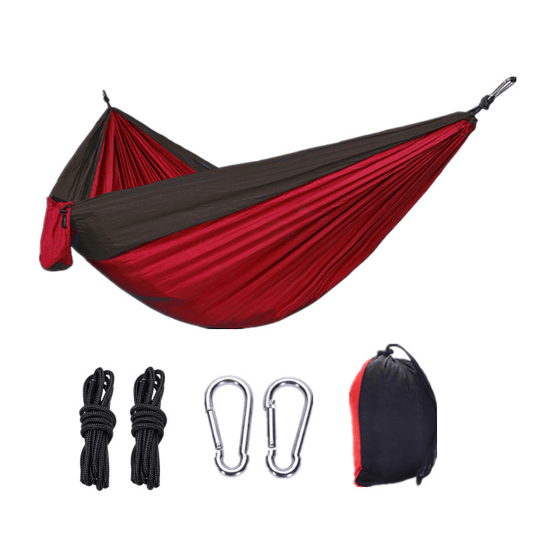 Outdoor Hammock Camping Ultra Light Nylon Portable Hammock for Double Person