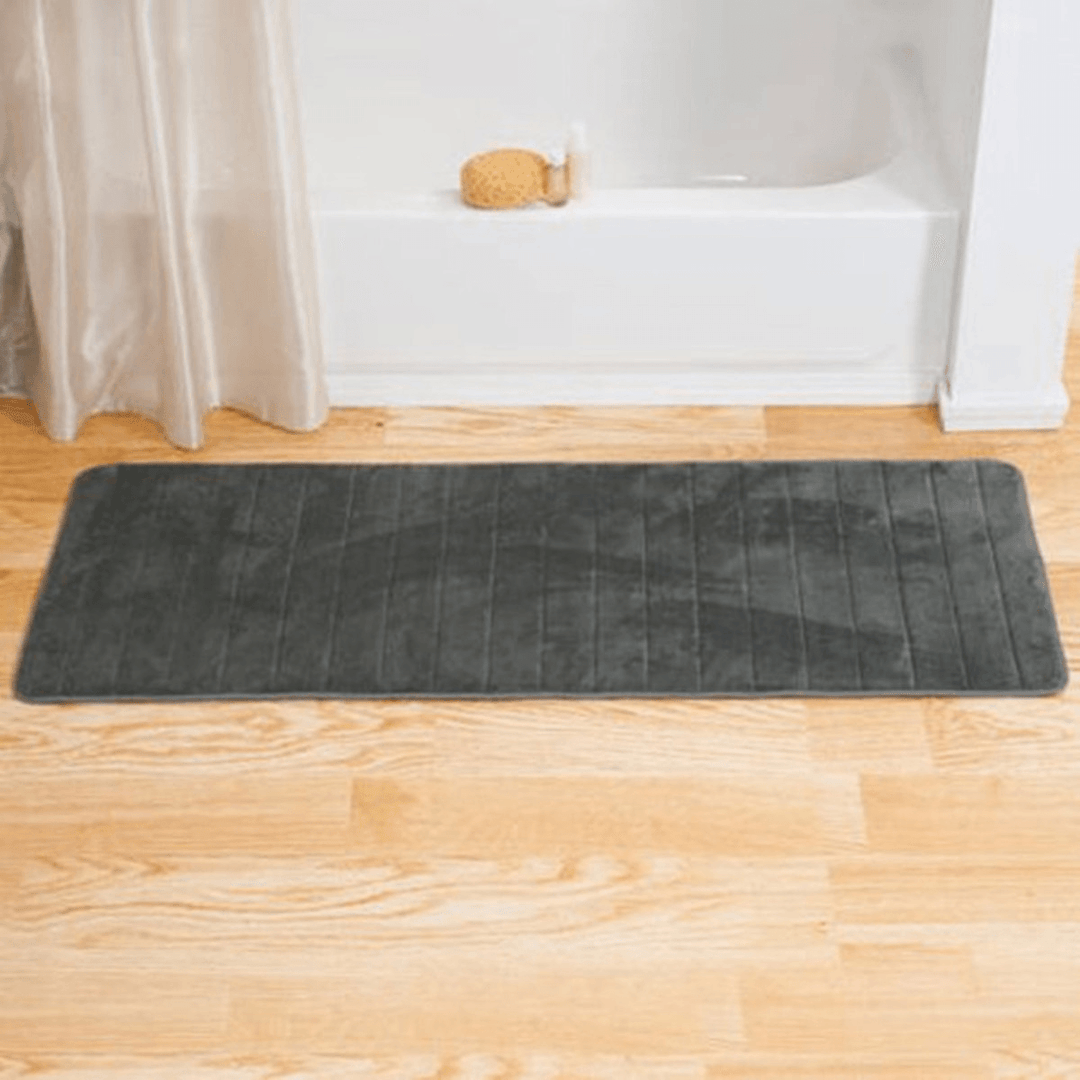 120X40Cm Absorbent Long Memory Foam Carpet Door Floor Mat Bedroom Bathroom Kitchen Bath Non Slip Rug