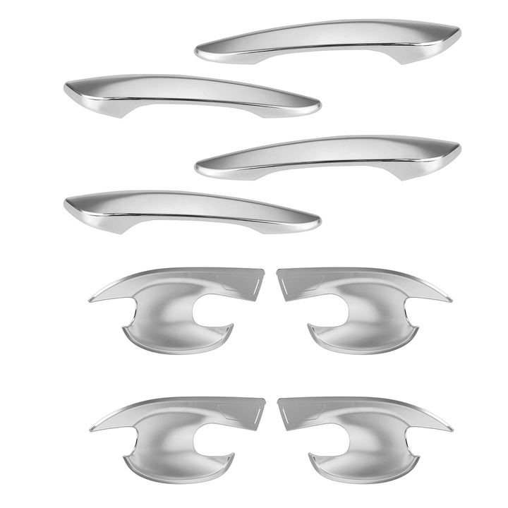 Chrome Handle Protective Cover Door Handle Outer Bowls Trim for Mazda CX-30 2020